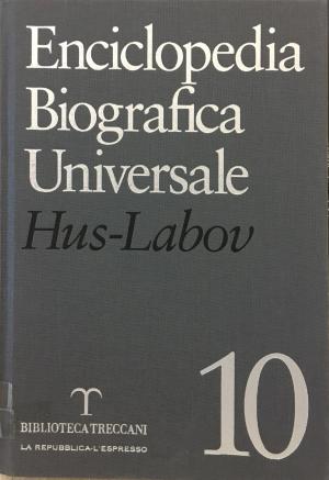 ENCICLOPEDIA BIOGRAFICA UNIVERSALE VOLUME 10